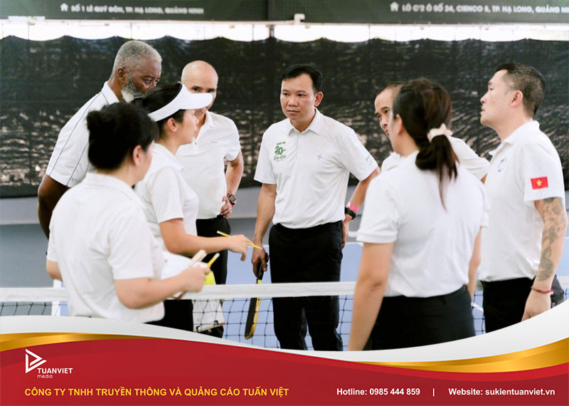 tổ chức giải đấu pickleball trọn gói