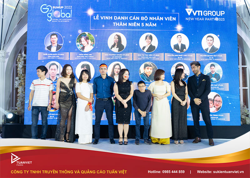 tổ chức tiệc tri ân nhân viên ngày quốc tế lao động