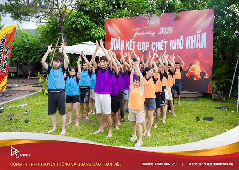 tổ chức sự kiện nội bộ ngày 1/5