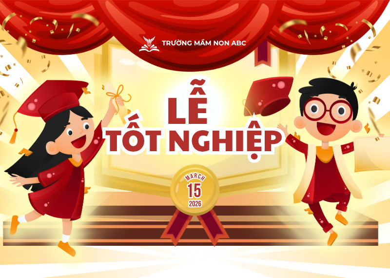 background lễ tốt nghiệp mầm non