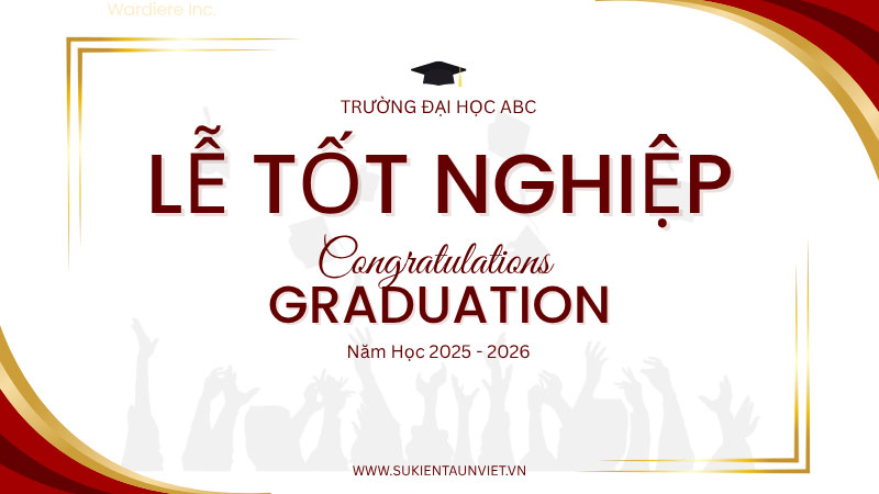 backdrop lễ tốt nghiệp