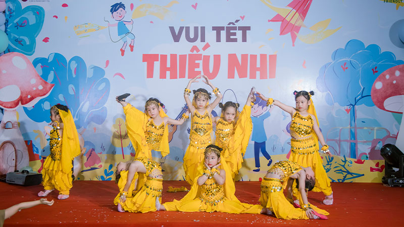 tổ chức 1/6 cho học sinh mầm non và tiểu học