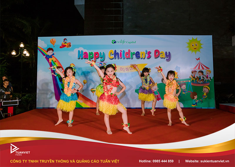tổ chức 1/6 cho học sinh mầm non và tiểu học