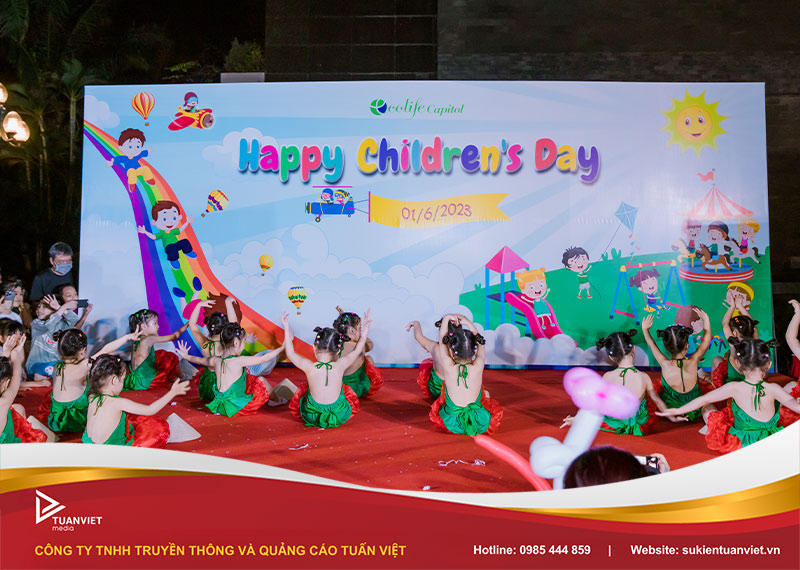 tổ chức 1/6 cho học sinh mầm non và tiểu học