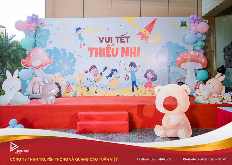 tổ chức 1/6 cho học sinh mầm non và tiểu học
