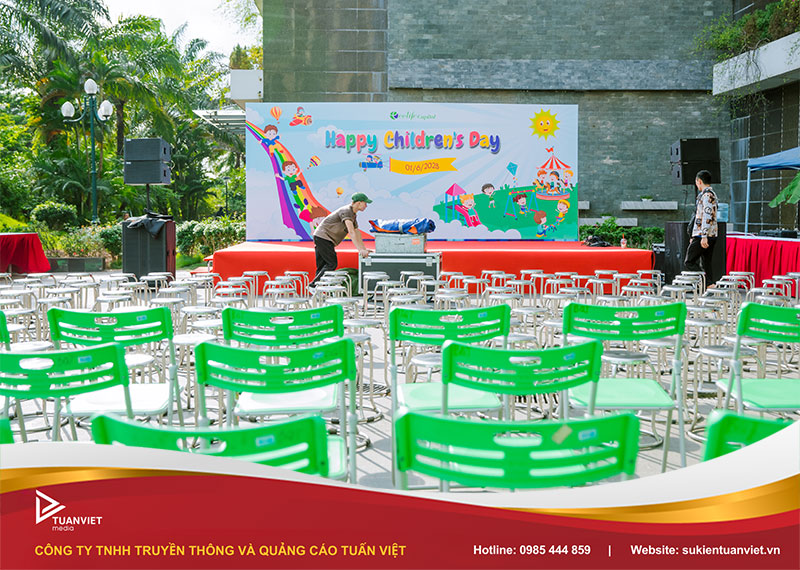 tổ chức 1/6 cho học sinh mầm non và tiểu học