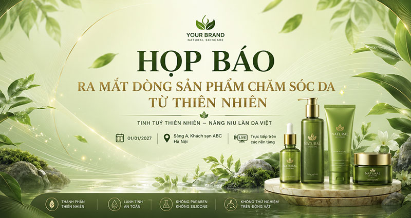 backdrop họp báo