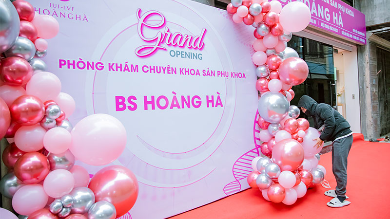 bóng bay khai trương