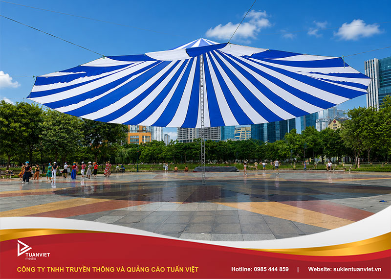 giá cho thuê dù sự kiện