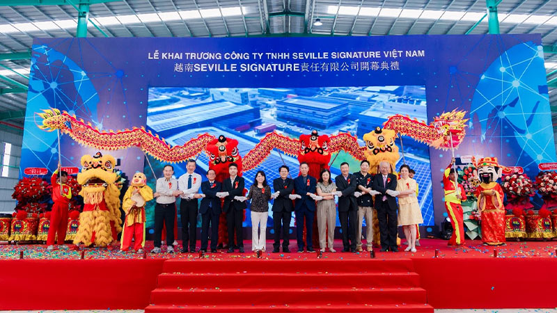 khai trương nhà máy
