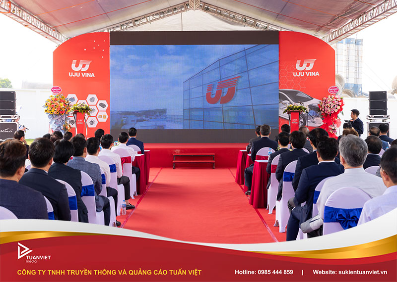 dịch vụ tổ chức khai trương nhà máy