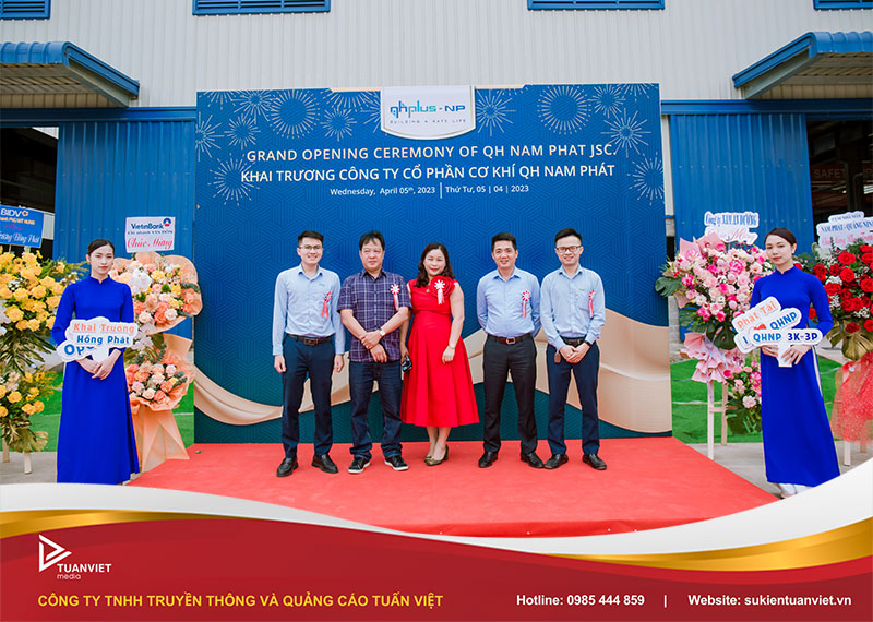 báo giá khai trương nhà máy