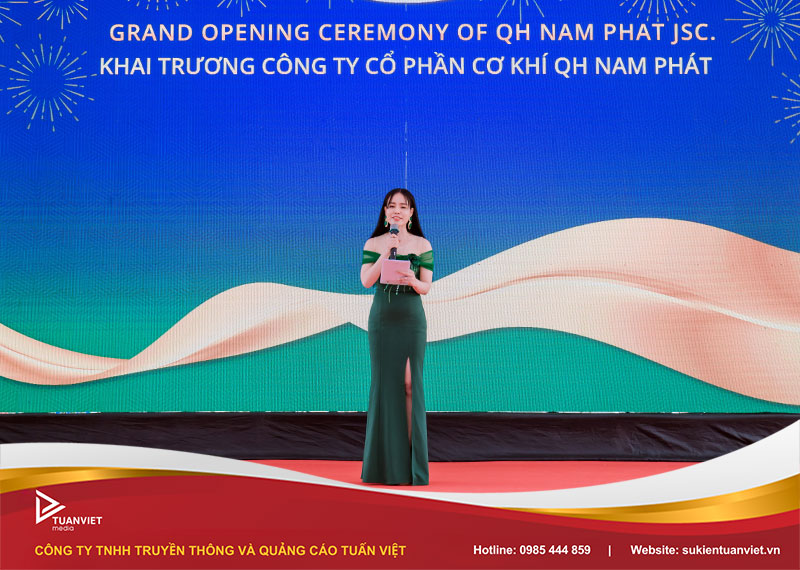 khai trương nhà máy