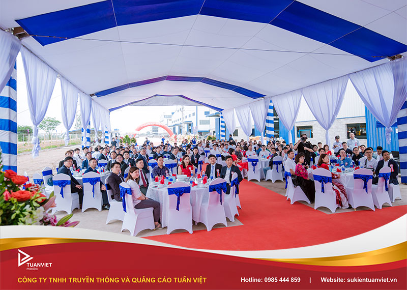 tổ chức khai trương nhà máy