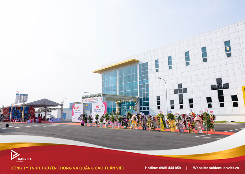 lễ khai trương nhà máy