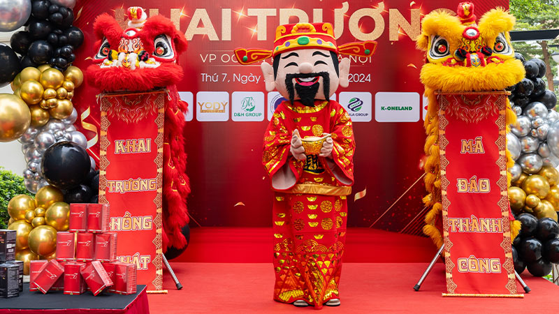 câu đối mừng khai trương