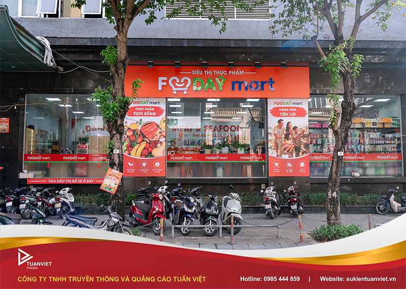 lễ khai trương siêu thị Fooday Mart