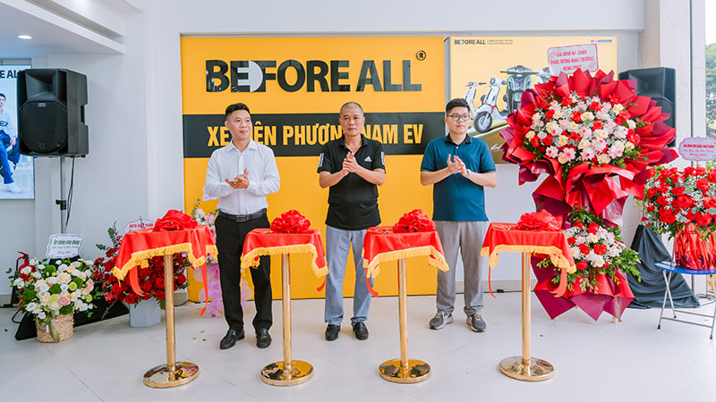 lễ khai trương showroom phương nam EV Xe điện Before All