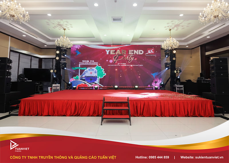quy trình setup sân khấu chuyên nghiệp