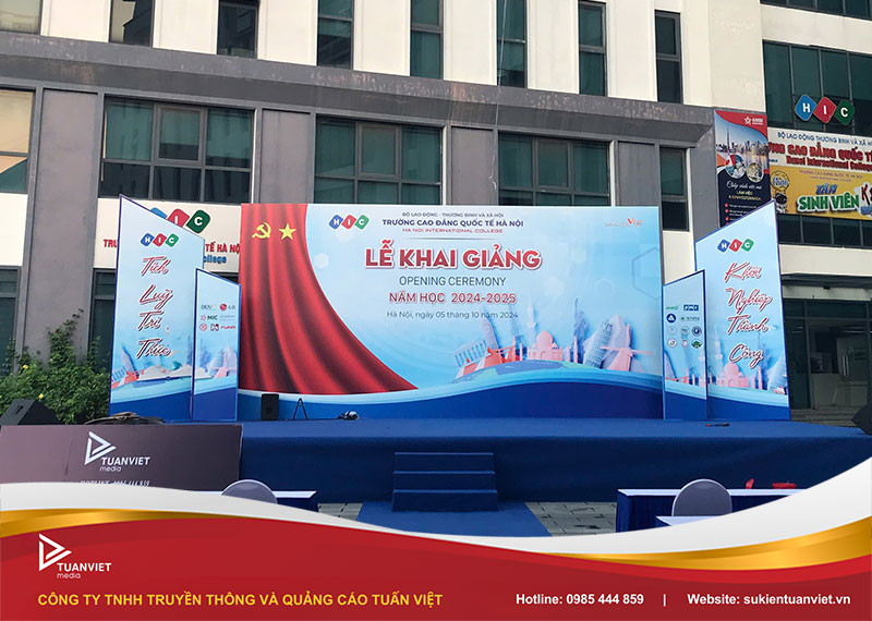 setup sân khấu trọn gói