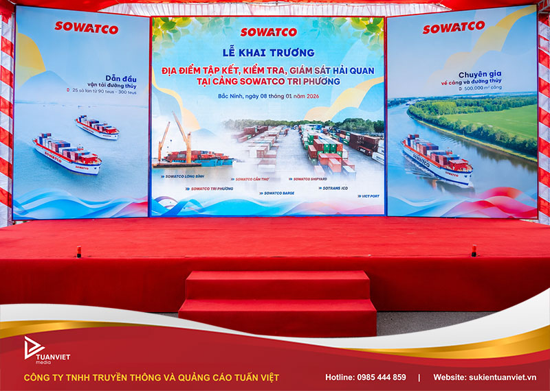 setup sân khấu đẹp