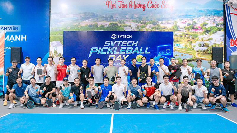 sự kiện SVTECH Pickleball Day