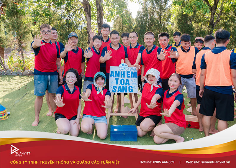 sự kiện teambuidling 2026 Tuấn Việt Media