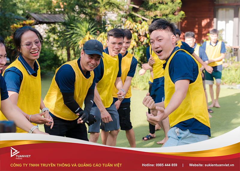 sự kiện teambuidling 2026 Tuấn Việt Media