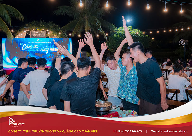 sự kiện teambuidling 2026 Tuấn Việt Media