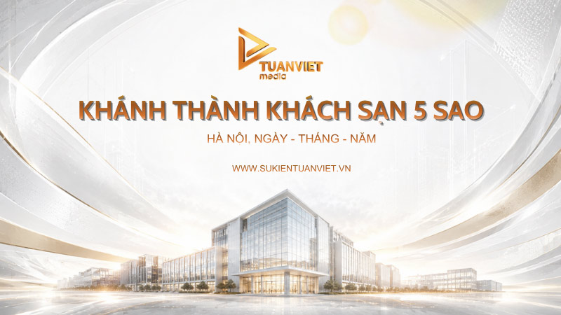 backdrop khánh thành showroom