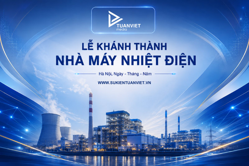 background khánh thành công ty