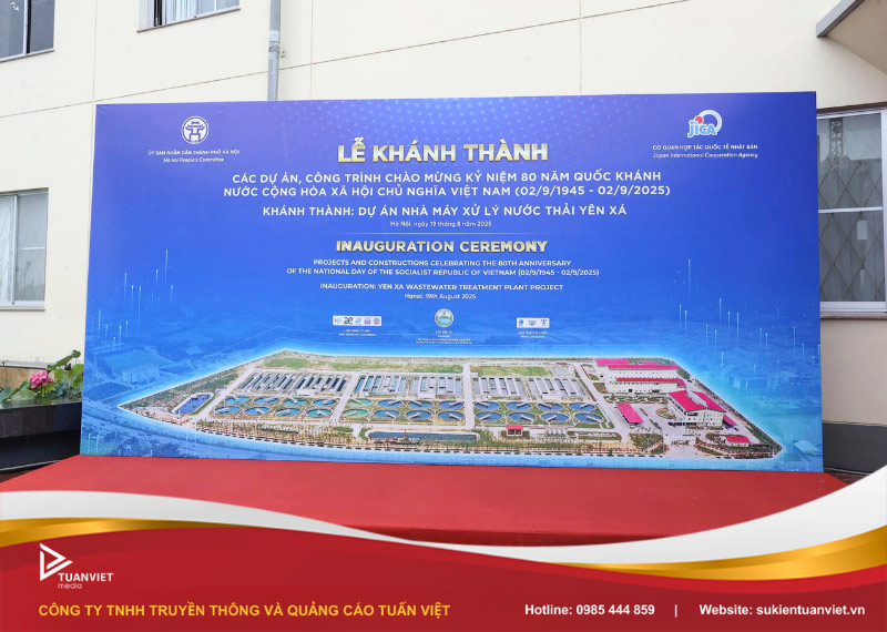 phông nền lễ khánh thành