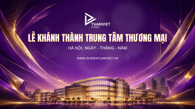 backdrop lễ khánh thành đẹp