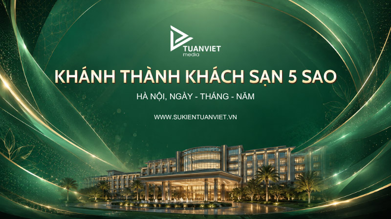 backdrop lễ khánh thành
