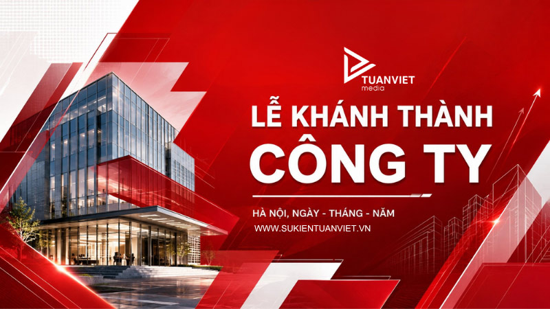 mẫu background lễ khánh thành