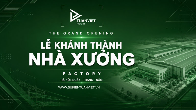 backdrop lễ khánh thành