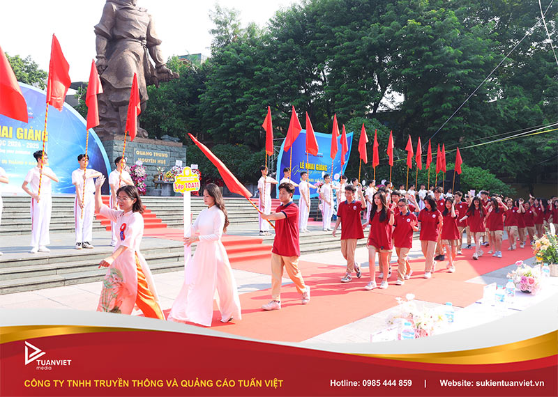 kế hoạch chuẩn bị cho lễ khai giảng