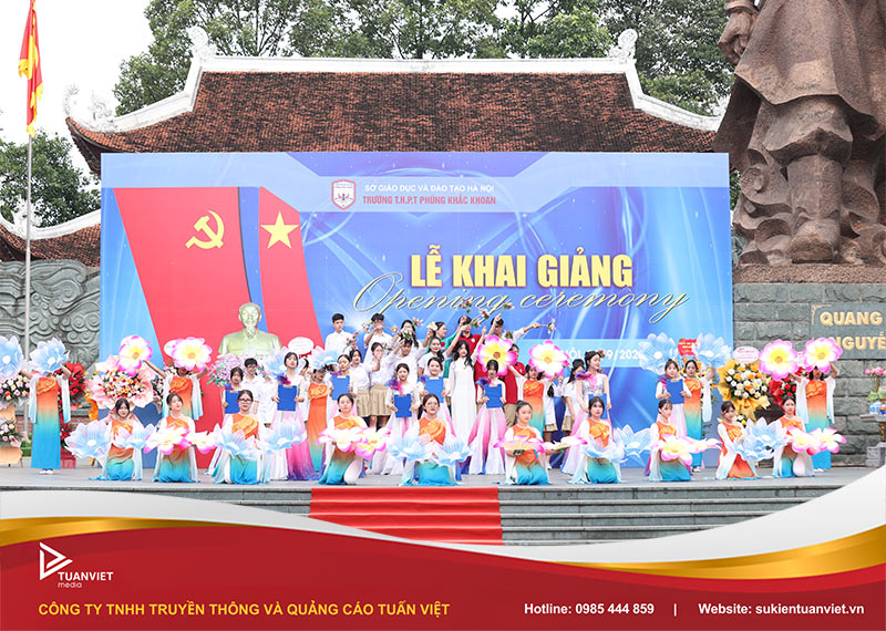 kịch bản chương trình lễ khai giảng