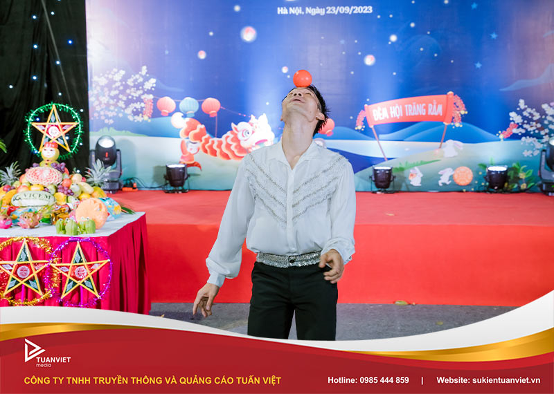 kinh nghiệm tổ chức phá cỗ trung thu ngoài trời