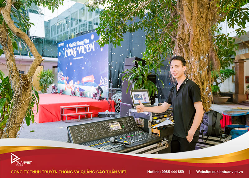kinh nghiệm thuê âm thanh ánh sáng trung thu ngoài trời