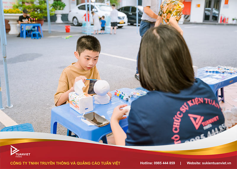 kinh nghiệm setup trung thu ngoài trời
