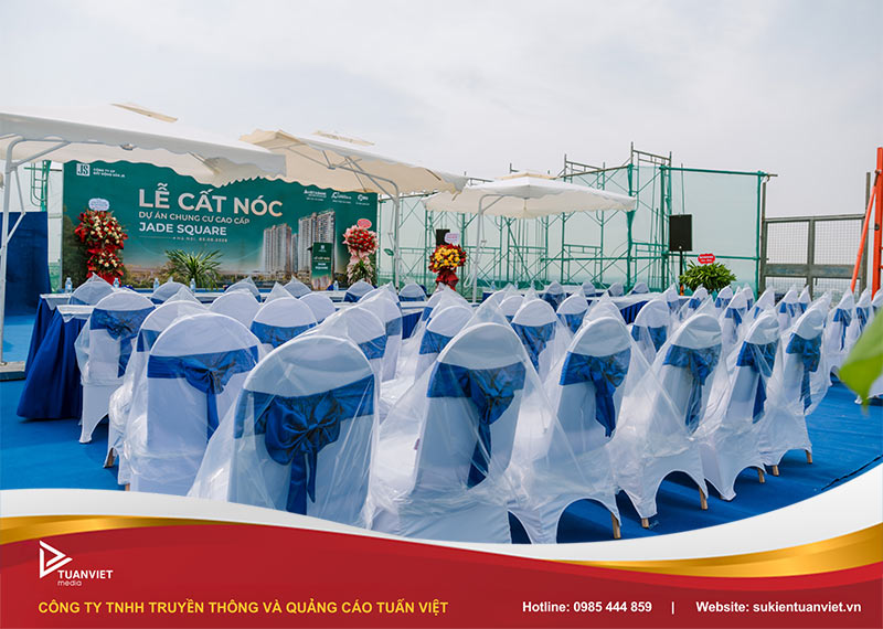 lễ cất nóc chung cư Jade Square
