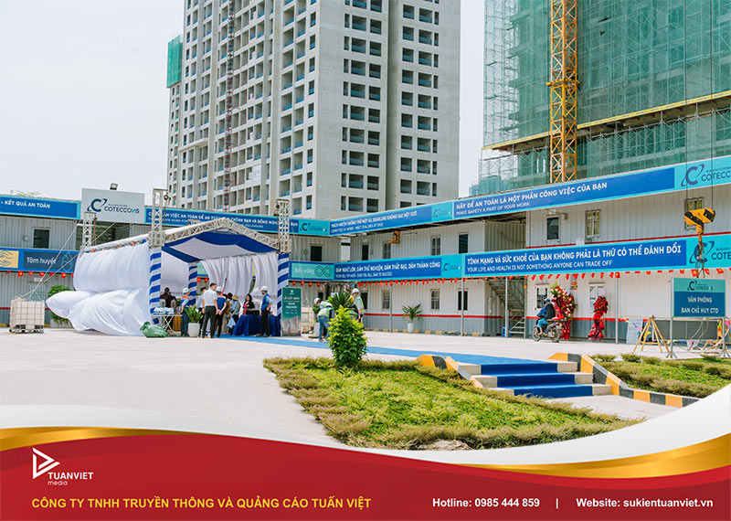 lễ cất nóc chung cư Jade Square