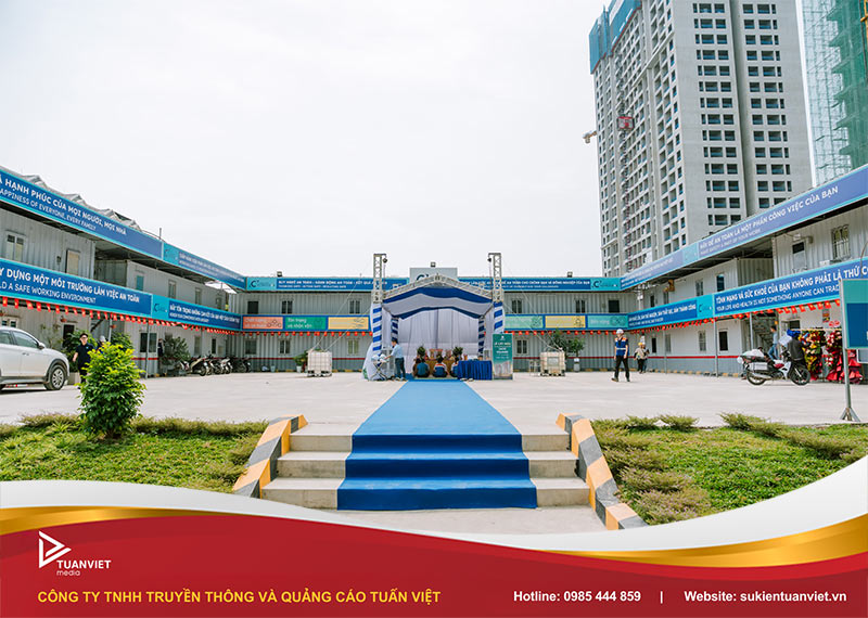 lễ cất nóc chung cư Jade Square