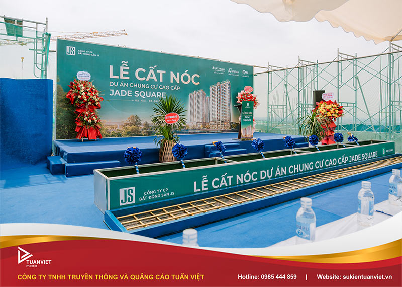 lễ cất nóc chung cư Jade Square