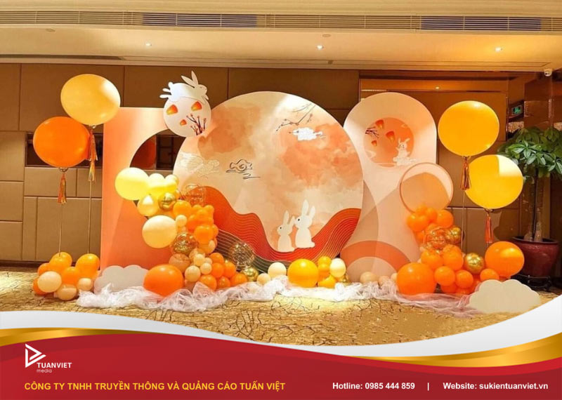 booth chụp hình đêm hội trăng rằm