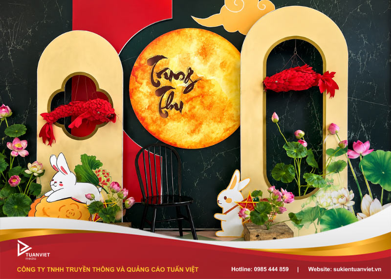 thi công photobooth trung thu tại Hà Nội