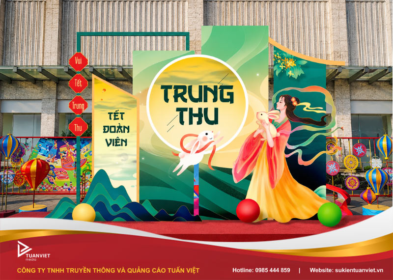 các mẫu photobooth trung thu đẹp