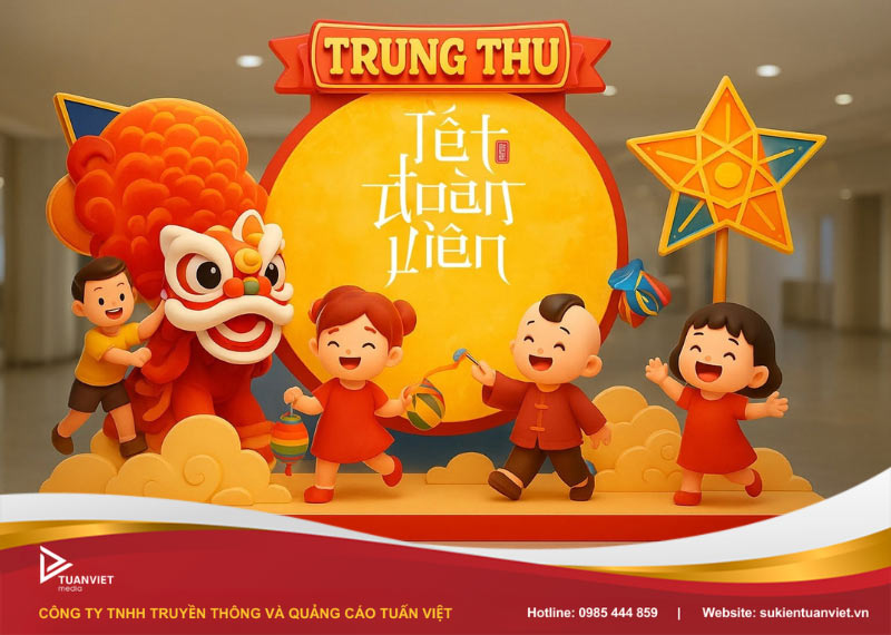 thi công booth trung thu trọn gói