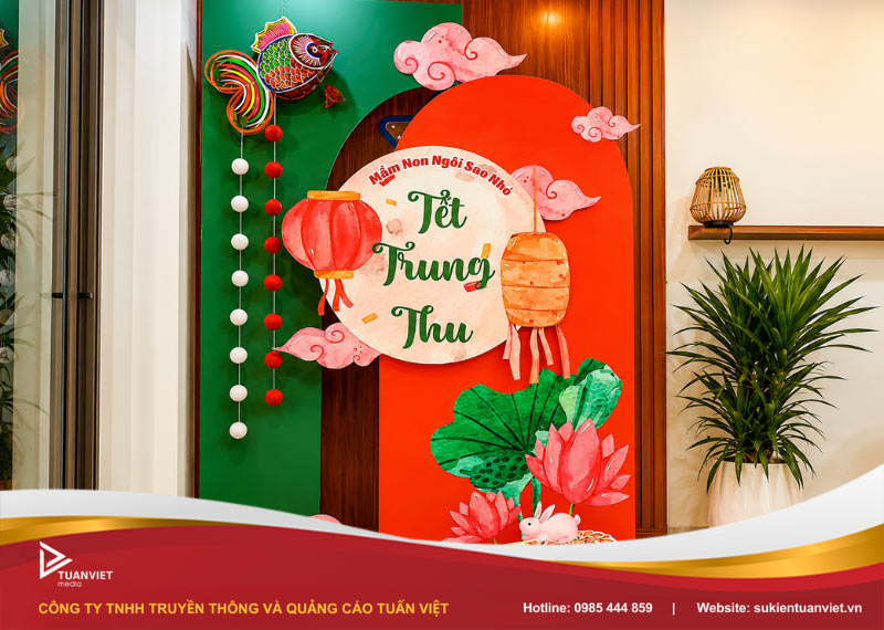trang trí photobooth tết trung thu